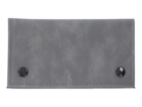 Etui na Tytoń w Jednolitym Kolorze bez Wzorów Portfel jasny Szary na Arena.pl