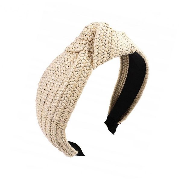 Opaska Turban Wiklinowa Pleciona O286K zdjęcie 1