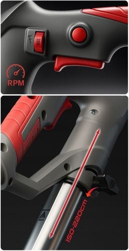 SZLIFIERKA ŻYRAFA majster PRO Polska ŚCIAN TYNKÓW LED TORBA 2000W na Arena.pl