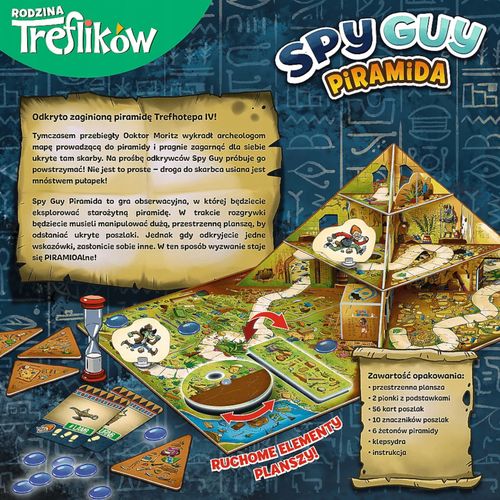 Gra Spy Guy Piramida Trefl 02581 na Arena.pl