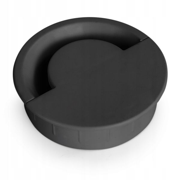 Przepust przelotka otwór na kable do blatu mebli SPS-G02B czarny zdjęcie 4