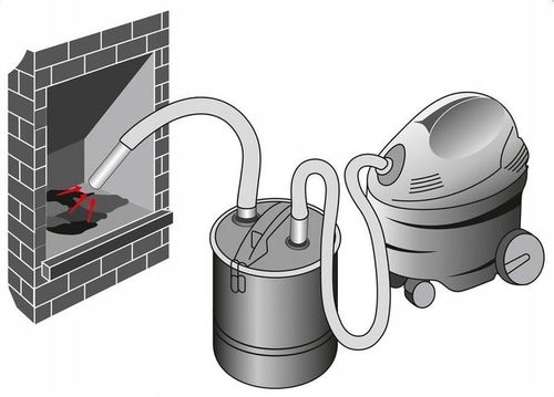 SEPARATOR DO ODKURZACZA DO POPIOŁU KOMINKA GRILLA 18L na Arena.pl