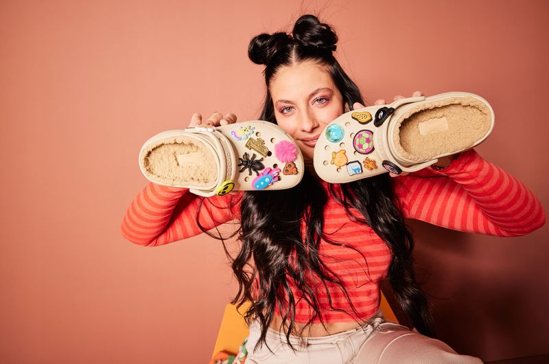 Crocs Damskie Ocieplane Buty Chodaki Platforma Classic Lined Clog 42-43 zdjęcie 9