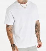 T-shirt SIKSILK Relaxed fit chain tee S