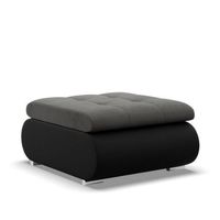 Pufa otwierana, schowek, Bosco, velvet, ekoskóra, 70x88x42 cm | TYLETEGOTU