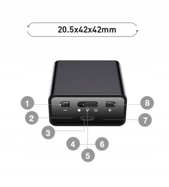 DYKTAFON PODSŁUCH SZPIEGOWSKI USB DETEKCJA 32GB zdjęcie 5