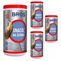 BROS Na Ślimaki Granulat Preparat Środek Snacol SKUTECZBY 3GB 200g + 50g x4