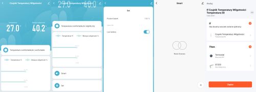 Czujnik Temperatury Wilgotności Higrometr AAA ZigBee TUYA Smart Life na Arena.pl