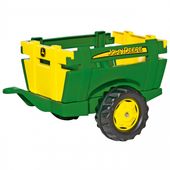 Rolly Toys John Deere Przyczepka rollyTrailer FarmOtwierane Burty