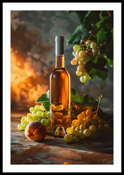Plakat 40x60cm Bursztynowe Wino zdjęcie 3