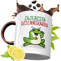 Kubek Bordowy Dla Dziennikarza Na Urodziny Prezent Z Nadrukiem Ze Zdjęciem