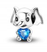Charms Słonik Charmsy Słoń na Szczęście Zawieszka Charms Srebro próby s925