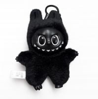 Maskotka Brelok pluszowa czarna BU-BU figurka zawieszka, prezent – 17 cm