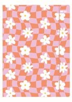 teczka kartonowa z gumką, bloom, pastel 4382