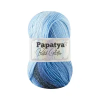 WŁÓCZKA PAPATYA BATIK GLITTER metalizowana 04