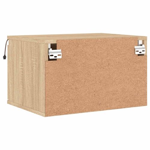 Wisząca szafka nocna z podświetleniem LED, dąb sonoma na Arena.pl