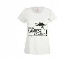 KOSZULKA TOP t-shirt dla dziewczyny z nadrukiem