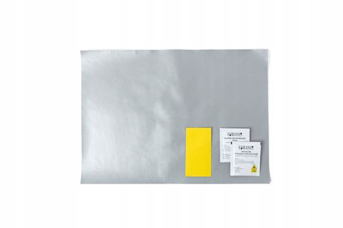 zestaw naprawczy do łatania plandek 45x32cm srebrny na Arena.pl