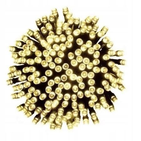 MOCNE LAMPKI CHOINKOWE 500 LED BIAŁE CIEPŁE ZEWNĘTRZNE WEWNĘTRZNE PROGRAMY na Arena.pl