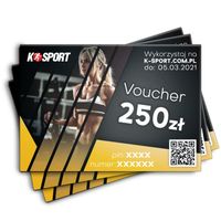 Karta podarunkowa 250 zł K-SPORT
