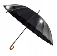 Parasol Męski Rządowy Automatyczny Duży 145cm z Rączką 24 Druty Solidny