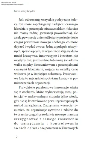 Kolory łabędzia. Kiedy ludzie nie mieszczą się w ramach instytucji na Arena.pl