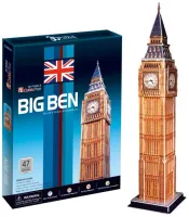 Puzzle 3D 47 elementów. Zegar Big Ben