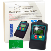 MIERNIK GRUBOŚCI LAKIERU TESTER PRODIGTECH GL-3UV WBUDOWANA SONDA