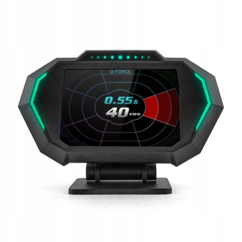 Komputer Pokładowy HUD Wyświetlacz LCD OBDII USB-C GPS Kasowanie Błędów na Arena.pl