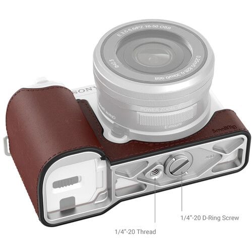Smallrig 3527 Skórzane półetui do Sony ZV-E10 zdjęcie 3