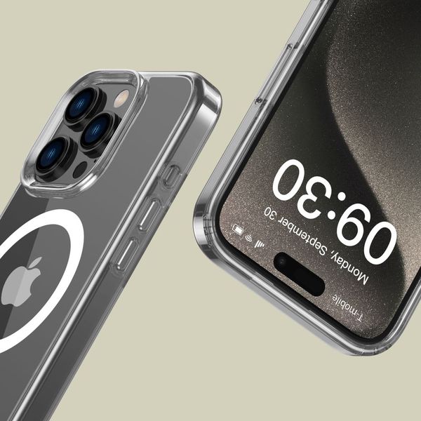 TECH-PROTECT FLEXAIR HYBRID MAGSAFE IPHONE 16 PRO CLEAR zdjęcie 3