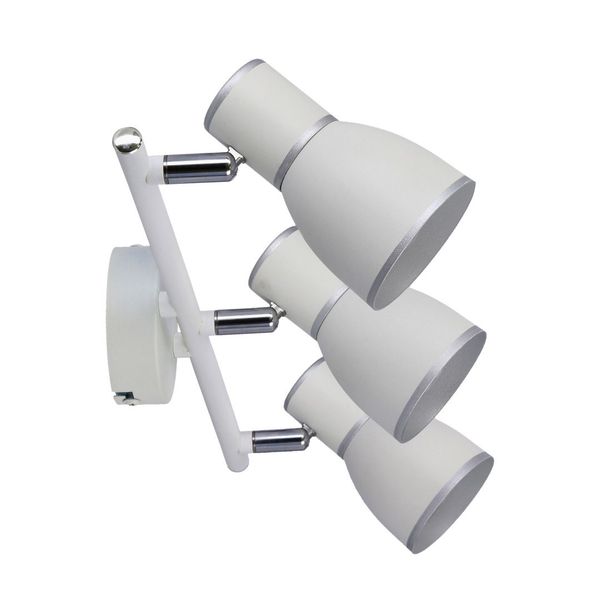 Fido listwa 3x40W E14 biały+chrom zdjęcie 10