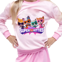 Piżama dziecięca Super Koty