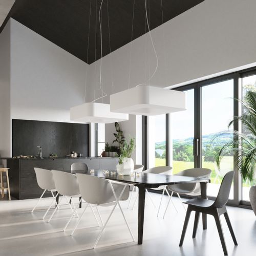 Żyrandol URANO 80 biały na Arena.pl