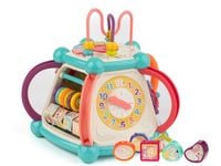 Interaktywna kostka sensoryczna edukacyjna multibox na prezent roczek 7w1