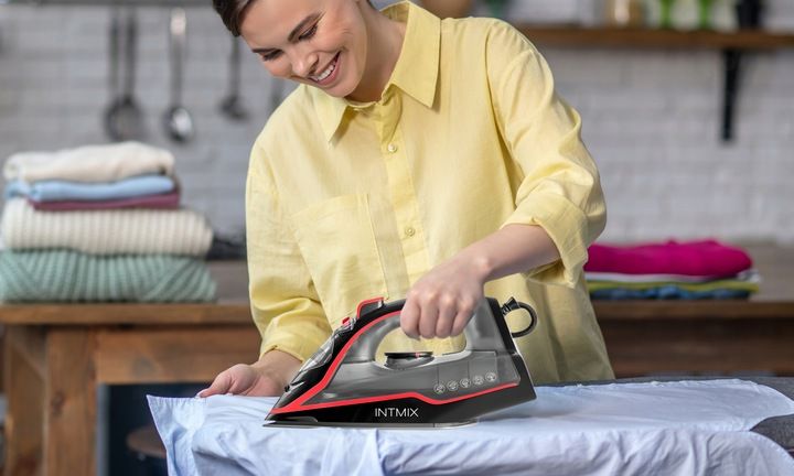 MOCNE ŻELAZKO PAROWE CERAMICZNE STRAŻAK 3000W 9w1 INNOWACJA ANTI-DRIP zdjęcie 9