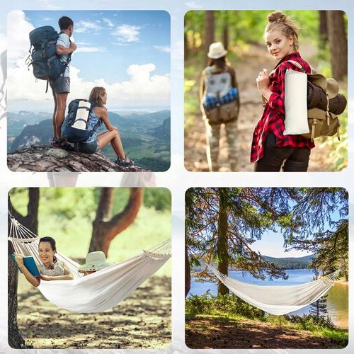 HAMAK OGRODOWY XXL BRAZYLIJSKI dwuosobowy WZMOCNIONY DRĄŻEK 260 x 155 cm na Arena.pl