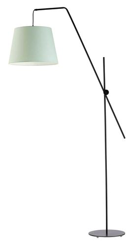 Czarna lampa stojąca na wysięgniku do czytania VIGO na Arena.pl