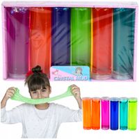 Slime Glutek Masa Sensoryczna Magic Żelowa Zestaw XL Mix Kolorów DLA DZIECI