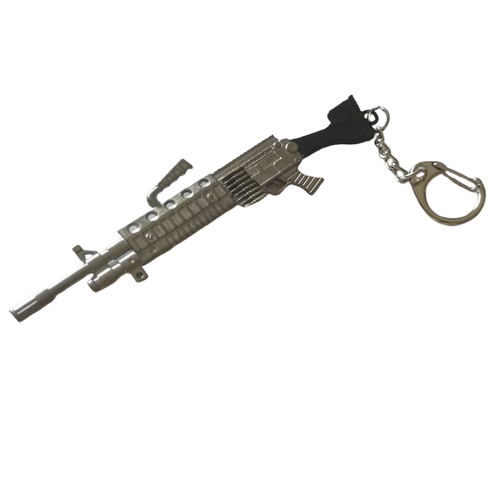 Breloczek Metalowy KARABIN Maszynowy SAW Wojsko Maszynówka Squid Game Guner na Arena.pl