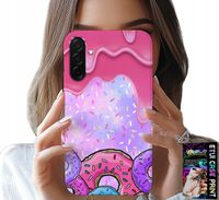 ETUI DO SAMSUNG GALAXY A26 5G - SŁODKIE DONUTY Z LUKREM W TLE + SZKŁO