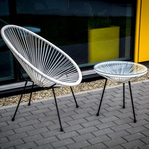 stolik ogrodowy acapulco kremowy na Arena.pl