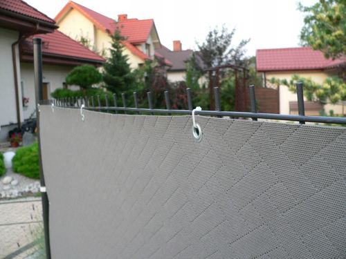 MATA OSŁONA NA PŁOT OGRODZENIE PANEL 1,50M X 10M PRODUKT POLSKI na Arena.pl