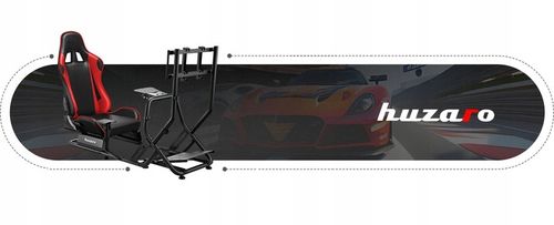 KOKPIT wyścigowy GAMINGOWY do 120kg Huzaro Speed 6.0 do SIMRACINGU na Arena.pl