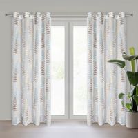 Zasłona zaciemniająca błyszcząca na przelotkach RUTI 140X250 kolorowa