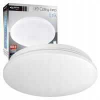 Plafon LED lampa sufitowa panel 12W CZUJNIK RUCHU 4000K NATYNKOWY