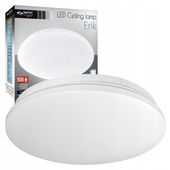 Plafon LED lampa sufitowa panel 12W CZUJNIK RUCHU 4000K NATYNKOWY