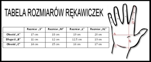 Rękawiczki ACCENT Draft czarno-czerwone M na Arena.pl