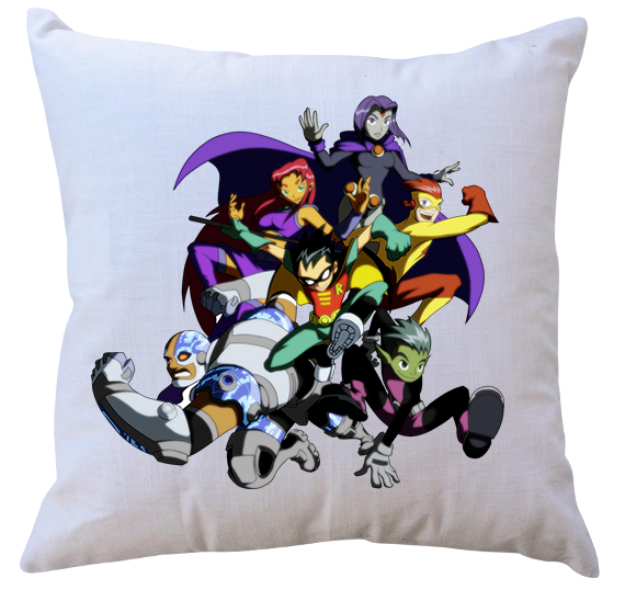 Poduszka Młodzi Tytani zdjęcie 1