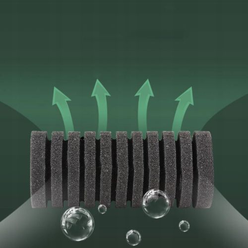 Filtr Gąbkowy Do Akwarium JF-160B z pompą 350l/h z Pojemnikami na Wkłady na Arena.pl